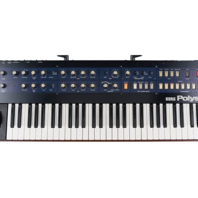 Korg Polysix Analog Keyboard Synthesizer (w/ Kiwisix MIDI Modification)