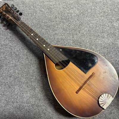 50's Vintage Del Oro Mandolin with Original Case image 1