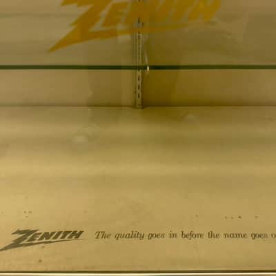 Zenith store Display showcases 1960s rare image 2