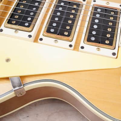 Gibson Les Paul Custom 3-Pickup 1978 Natural Vintage w/ Hard Case image 8