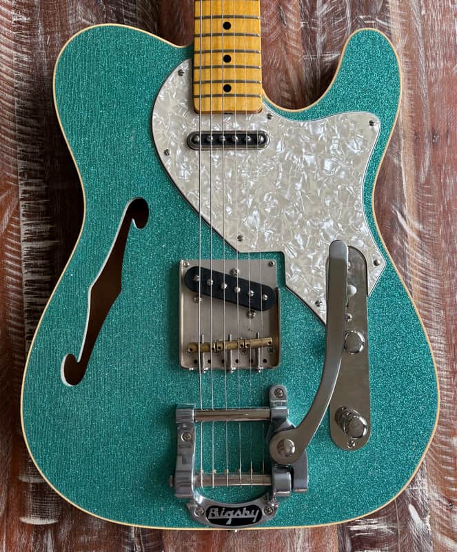 Telecaster Thinline, Bound MJT VTL body, Fralin pickups image 1
