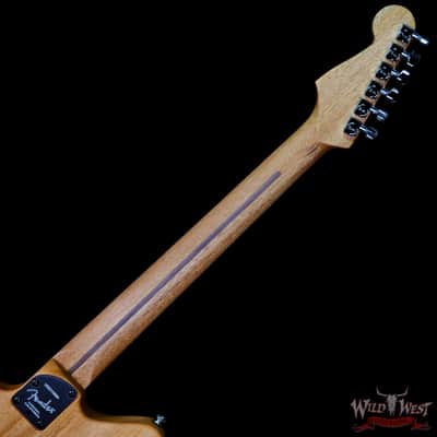 Fender American Acoustasonic Jazzmaster Ebony Fingerboard Arctic White image 5