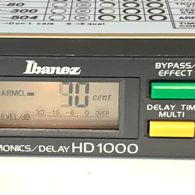 Vintage Ibanez HD 1000 Digital Delay/Pitch Shift - 1980's image 3