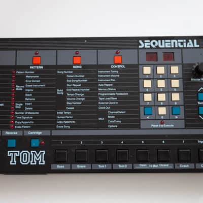 Sequential Circuits TOM Model 420 Drum Machine + HKA Classic Cart Bild 8