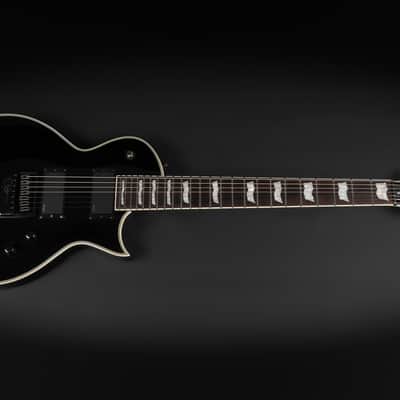 2022 ESP LTD Deluxe EC-1007 ET Evertune - Black | Korea Les Paul Singlecut 7-String Set-Thru EMG 81-7 / 60-7 Humbucker 24 XJ Stainless Steel Frets | Case image 3