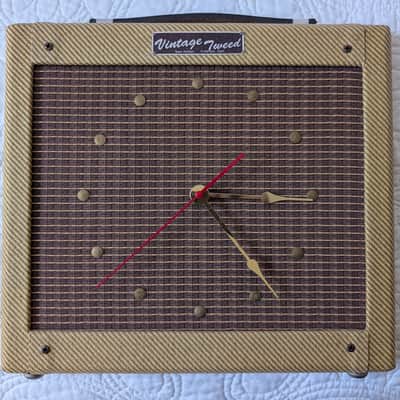 Sam Hutton Vintage Tweed "Fender" Clock image 1