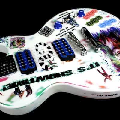Custom Painted and Upgraded Epiphone LP Special ll LE with Matching Headstock image 17