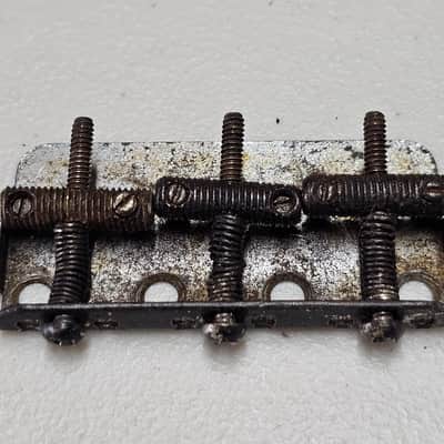 1956 - 64 Fender Music-Master Duo-Sonic Bridge - No Frozen Screws image 1