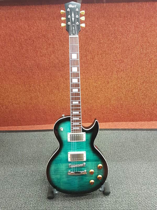 Cort CR250 VB Classic Rock Series Single Cutaway Flame Maple Top