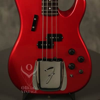 1980's Fender Contemporary Power Jazz Bass Special MIJ Candy Apple Red image 1