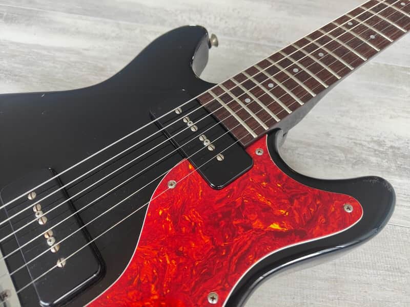 1990 Yamaha Japan SG-RR Junior Double Cutaway w/P90's (Black) | Reverb