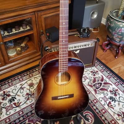 Square Deal Guitar Company | JN | Serial No. 151 | Nitrocellulose | Red Spruce [Adirondack] & Beeswing Mahogany image 7