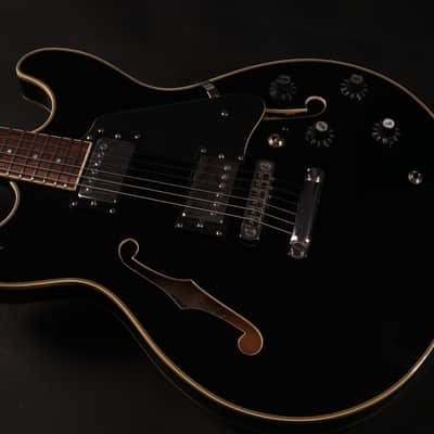 Aria Pro II TA-40 (ES-335) Black Archtop image 6