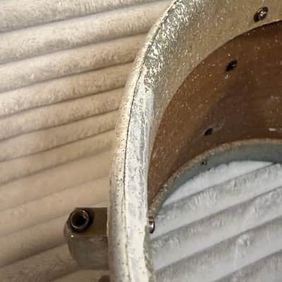 1930s Slingerland Radio King 12 x 14 Tom With Mount - Refinished image 15