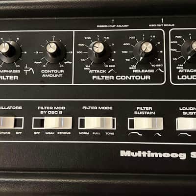 Moog Multimoog 1981 - Black image 4