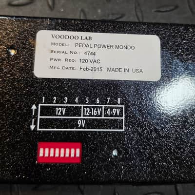 Voodoo Lab Pedal Power Mondo Supply Adapter w/cables image 10