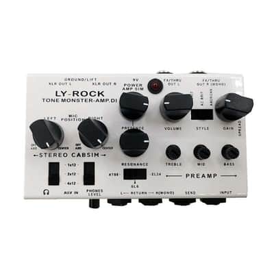 Ly rock Tone Monster Cabinet Amp DI(8-in-1 Multi-function 0-Watt Stereo Guitar Amp),price include the import duty for US buyer image 1