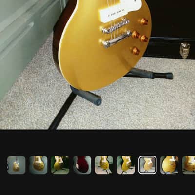 Epiphone '56 Les Paul Standard Goldtop W/OHSC image 8