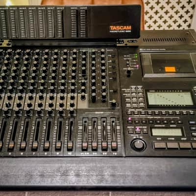 TASCAM MidiStudio 688 8-Track Cassette Recorder Mixer Meter Bridge image 2