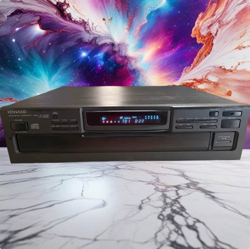 KENWOOD DP-R895 5 Disc CD Compact Disc Changer Player - Tested Working Rare🔥🎶