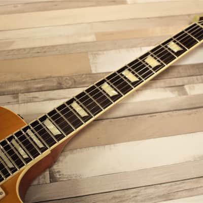 Tokai LS150 3A Flamed Top Vintage Honey Burst Nitro (Made In Japan) image 9
