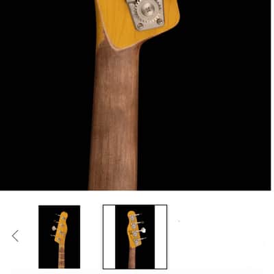 Nash PB/J 55 2025 - Super Heavy Relic 4 String Bass in 3 Burst Nitro! Maple on Maple, Ash Body, Nash Alligator Case, Lollar Hand Wound Pickups!  Boutique Spoiled. image 7