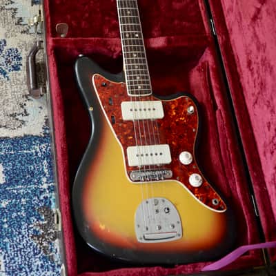 1966 Fender Jazzmaster Sunburst w/HSC image 20