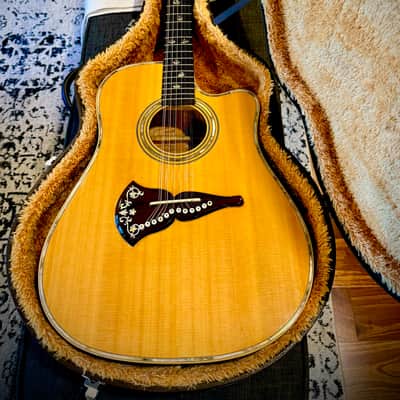 Antonio Tsai 12-String Acoustic Guitar | Incredible & Rare Custom Dragon Inlays! image 4