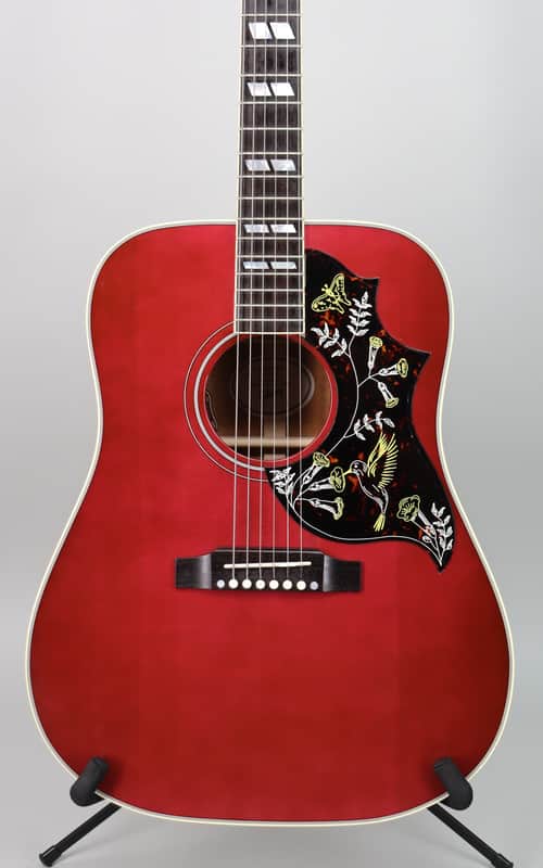 Used 2024 Gibson Limited Edition Hummingbird Standard Wine Red