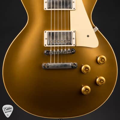 Gibson Custom Shop 1957 Les Paul Goldtop Reissue Dark Back VOS Double Gold 9.3 #75829 image 3