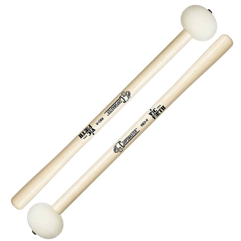 Vic Firth Corpsmaster Marching MB3H Bass Mallets image 1