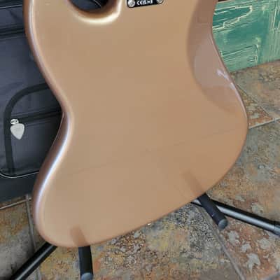 2025 Fender American Professional Classic Jazz Bass in Firemist Gold wDeluxe Bag image 16