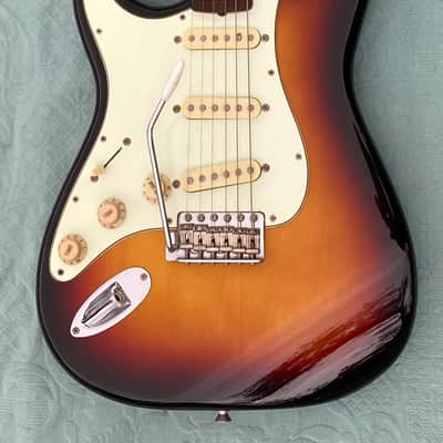 Fender Stratocaster ST62-65サンバースト レフティ Fender ST-62 Stratocaster Reissue MIJ Sunburst 1987 – Chicago