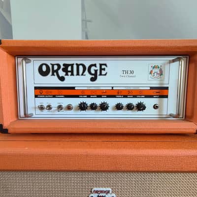 Orange TH30 Head + Footswitch + THON Flightcase image 1