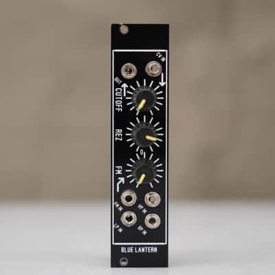 Blue Lantern Diode VCF Filter Eurorack Module w/ Patch Cables #58509 image 2