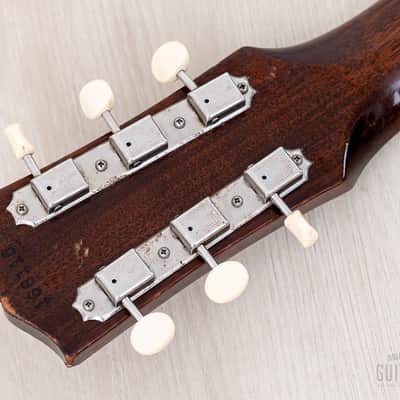 1964 Gibson F-25 Folksinger Vintage X-Braced Acoustic Guitar Natural, Crack-Free w/ Case image 5