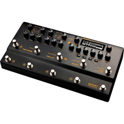 NUX TRIDENT NME-5 Guitar Processor With Amps, IR Loader, FX and Phrase Looper Regular Black image 3