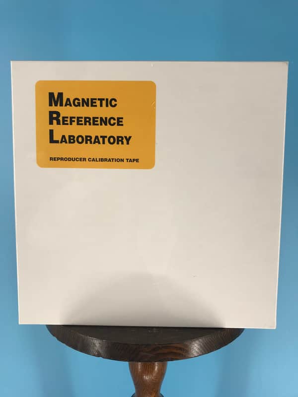 1/2" 3.75 IPS MRL Multi-Frequency (5 Frequency) 355nwb Calibration Tape: 1kHz,10kHz,16kHz,100Hz&50Hz image 1
