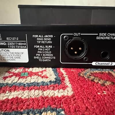 Drawmer 1968 ME Mercenary Edition Stereo Compressor 2000s - Black Bild 11