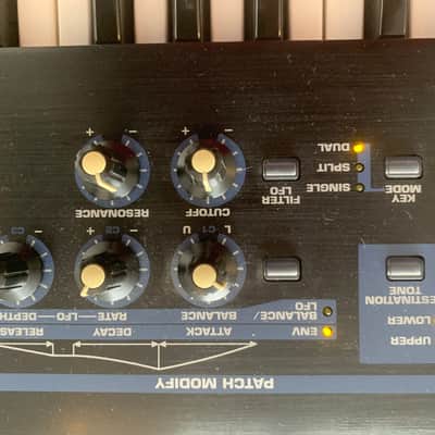 Roland Juno D 61-Key Synthesizer 2004 - 2007 - Black image 4