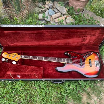 1973 Fender Jazz Bass - Rosewood Fretboard - Sunburst - OHSC image 20