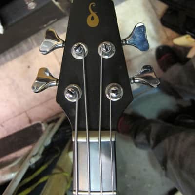 Sardonyx 4 string Bass 1978 Black image 4