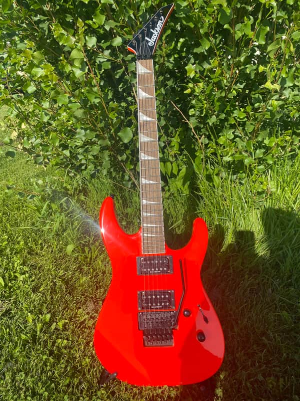 Jackson Recent - soloist neck through Neon orange image 1