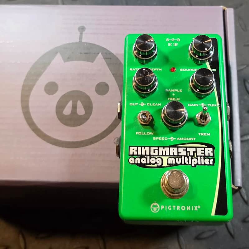 Pigtronix Ringmaster Analog Multiplier Ring Mod Tremolo Modulator imagen 1