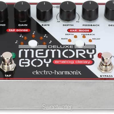 Electro-Harmonix Deluxe Memory Boy Analog Delay Pedal with Tap Tempo (DlxMemoryBoyd1) image 7