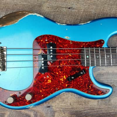 MyDream Partcaster Custom Built - Heavy Relic Lake Placid Quarter Pound image 5