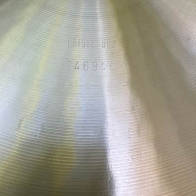 Paiste Formula 602 Blue label 1982 image 2