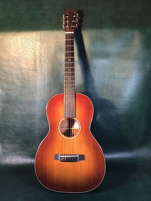 Martin 00-18 S, 12 Fret Custom Quilted Mahogany 2013 Ambertone Gloss (satin neck). image 1
