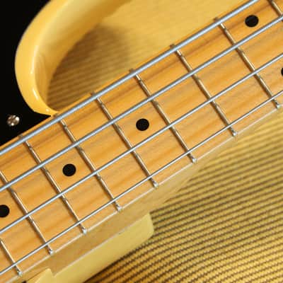 2021 Fender Custom Shop Vintage '51 Precision Bass Relic Nocaster Blonde Limited + COA OHSC image 8