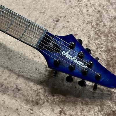Jackson Pro Series Signature Chris Broderick Soloist HT7P -Transparent Blue- 【USED】[GSB019] image 6